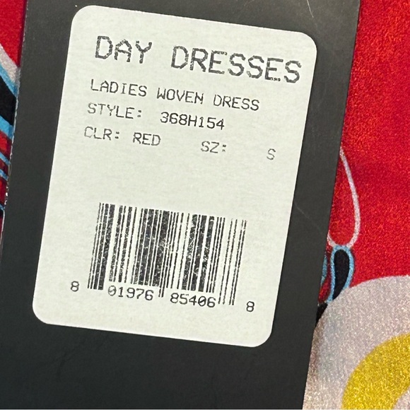 A.B.S. Collection Red Silk Mini Kimono Day Dress | New with Tags | Size: Small - Picture 9 of 14